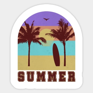 Summer Beach Sticker